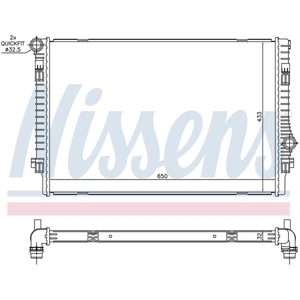 Nissen Radiator, 65302 65302 - main